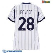 Fotballdrakt Dame Inter Milan Benjamin Pavard #28 Bortedrakt 2026-27 Kortermet